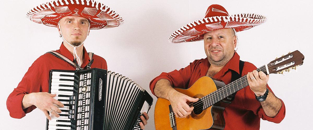 Mexicaanse muziek podiumband