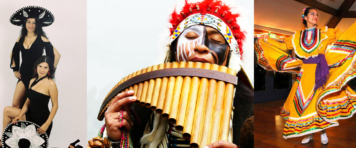 Mexicaanse muziek op buitenfestivals