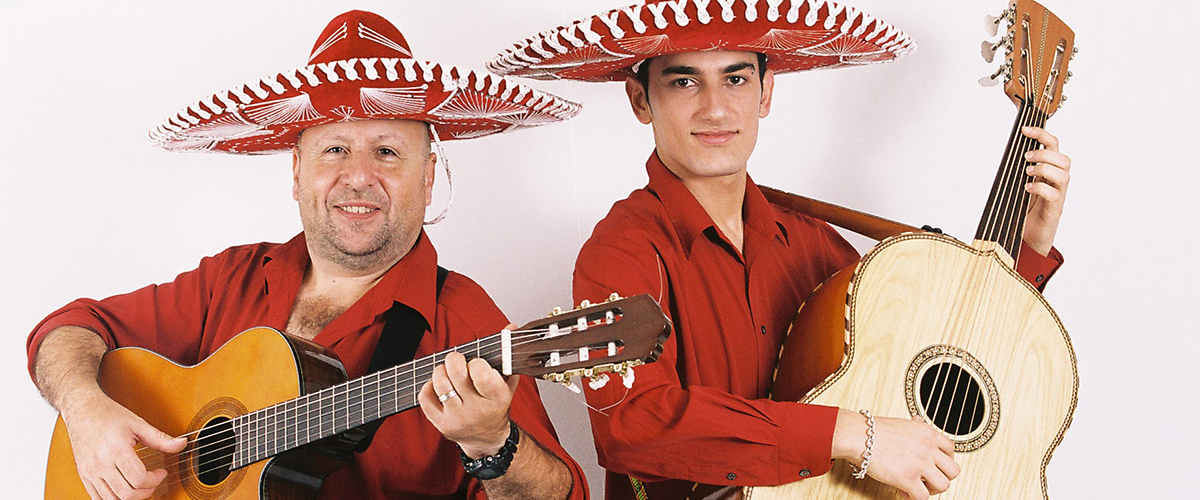 Duo Mexicaanse live muziek
